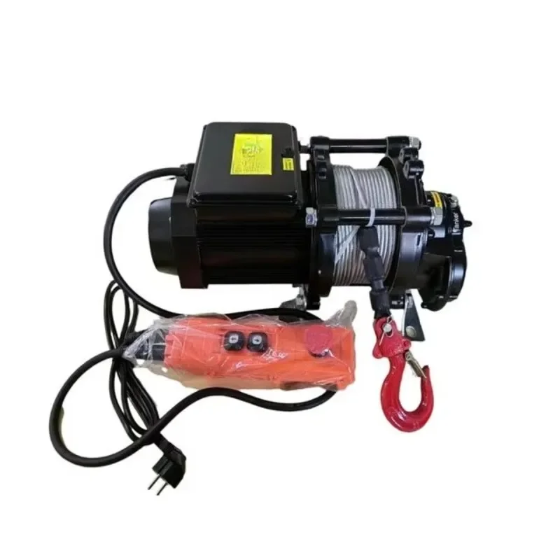 

220V 60Hz 380V 400kg fast electric winch lifting wire electric hoist