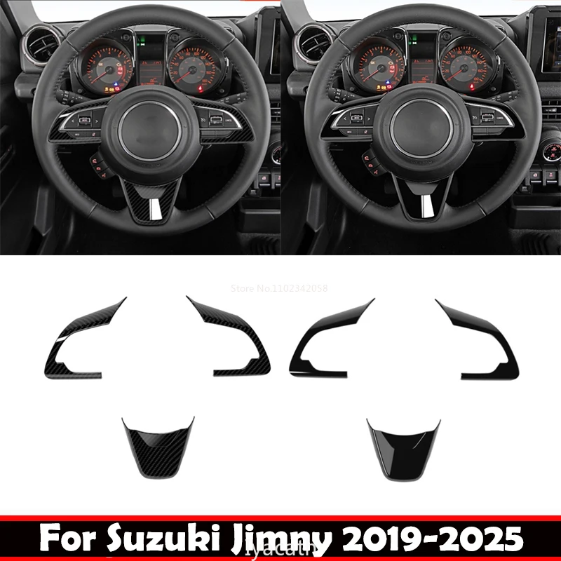 

Для suzuki jimny 2018-2025 JB64W/JB74/JC74W автомобильная центральная консоль, панель управления рулевым колесом, аксессуары для украшения интерьера