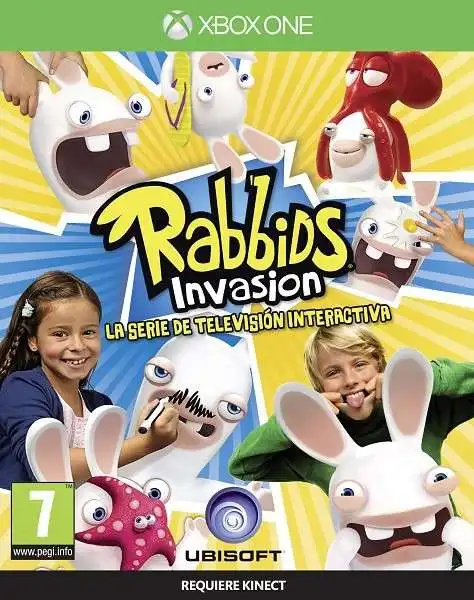 Rabbids Invasion. Interactive Television series Game for console Microsoft XBOX One [PAL Spain]