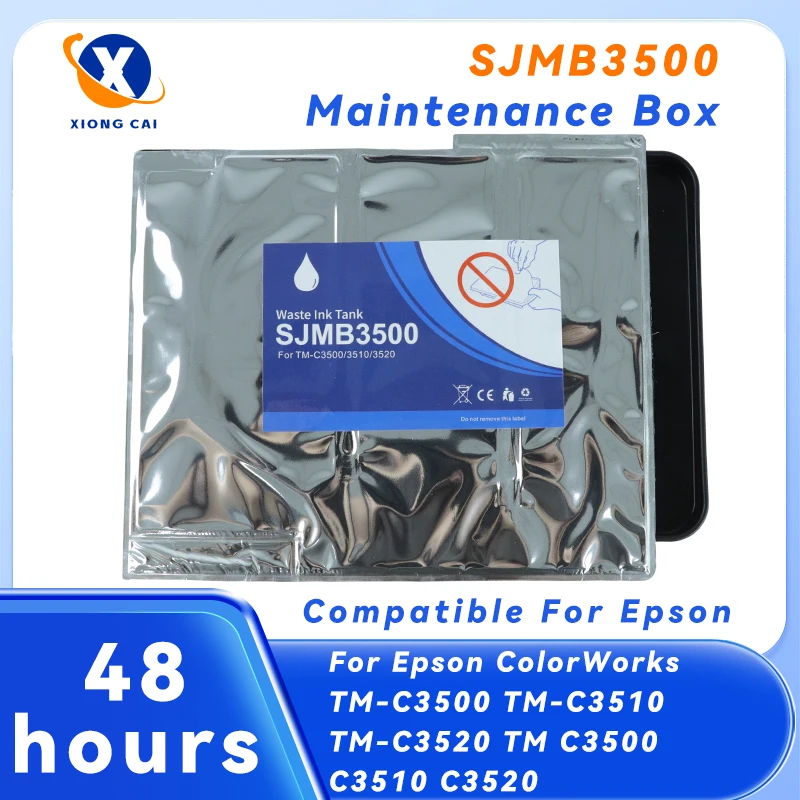 

Maintenance Box Waste Ink Tank SJMB3500 C33S020580 Label for Epson ColorWorks TM-C3500 TM-C3510 TM-C3520 TM C3500 C3510 C3520