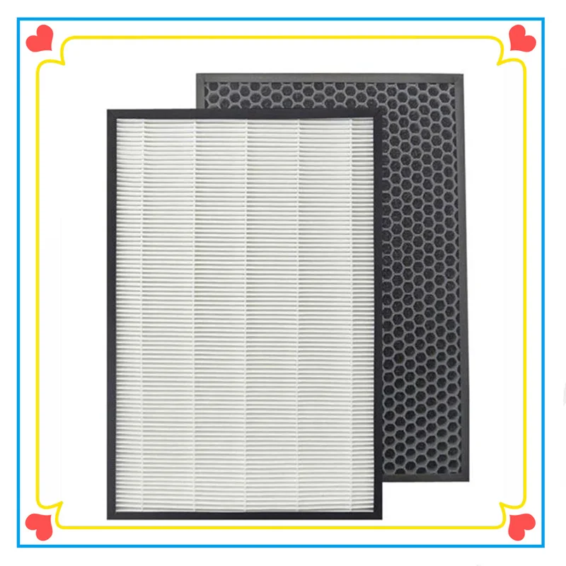 

For Sharp FZ-A50HFE FZ-A50DFE Replacement Air Purifier HEPA Deodorizing Filter for KC-A50E KC850E KC-BB30-W KC-W280SW KC-C100E