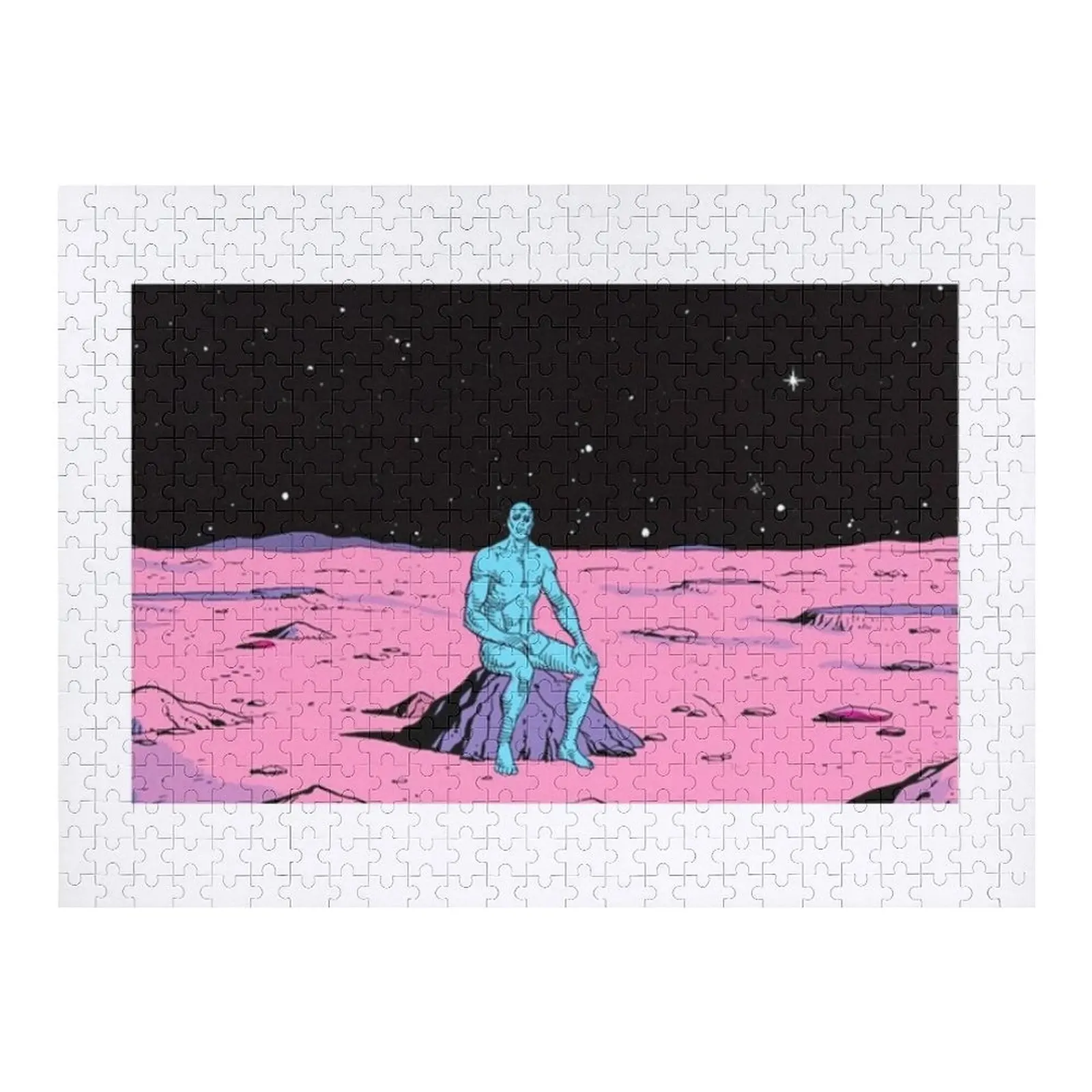 The Watchmen - Dr Manhattan Jigsaw Puzzle in legno per adulti Animali in legno Puzzle giocattolo per bambini