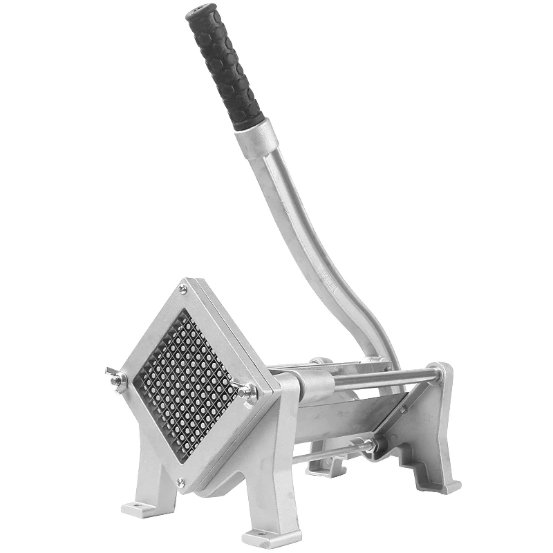 Manual Vegetable Julienne Cutter - Multi-Purpose Potato Carrot Cucumber Slicer for French Fries, Commercial & Home Use