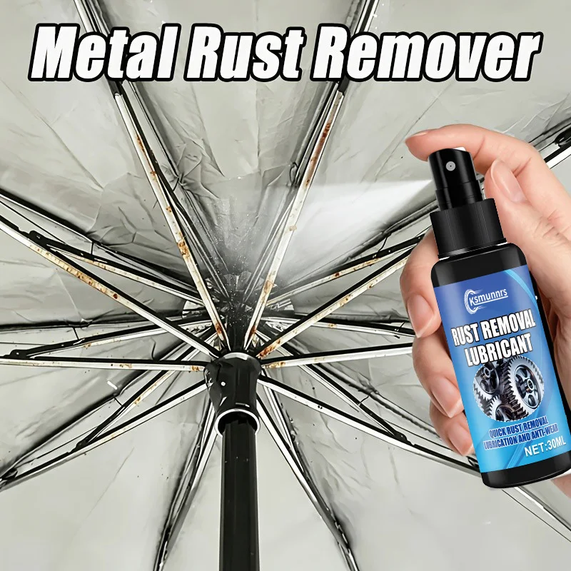 Powerful Metal Rust Remover & Polish Spray - Umbrella Metal Frame Rust Remover. Deeply Penetrates to Quickly Break Down Rust, Re
