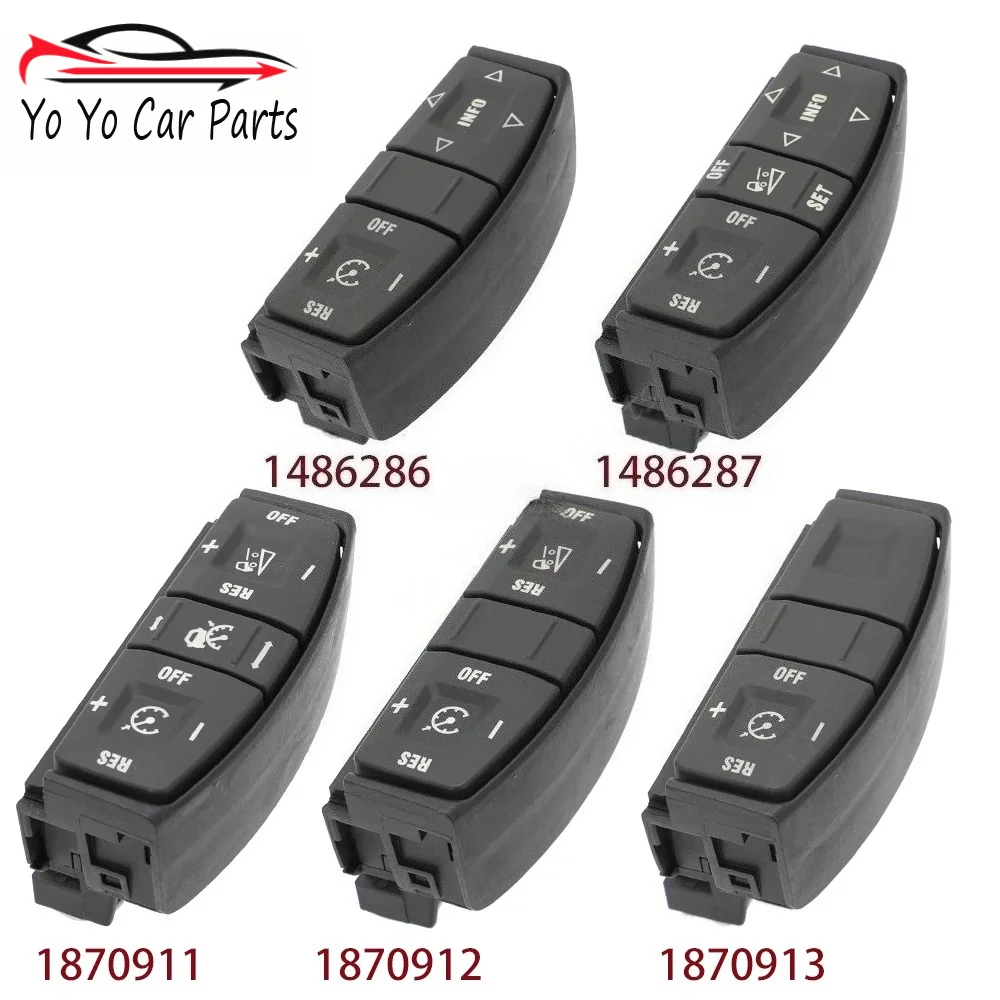 For SCANIA P G R T Series Truck Steering Wheel Module Telephone Menu Switch Adaptive Cruise Control Switch Button 1870912