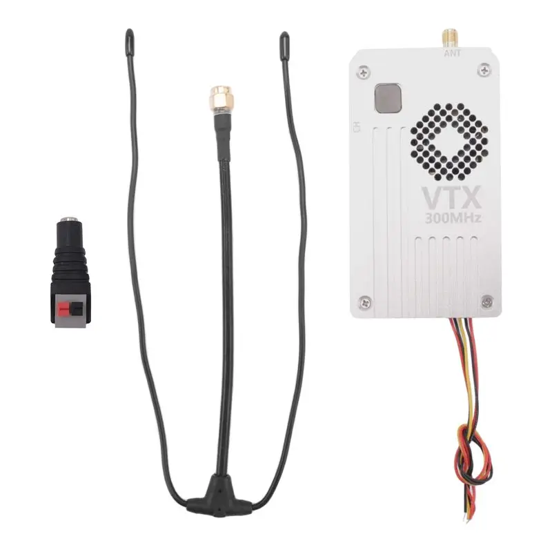 Excellent-300Mhz FPV VTX 5W Wireless Video Transmitter Receiver Long Distance Rushfpv Parts