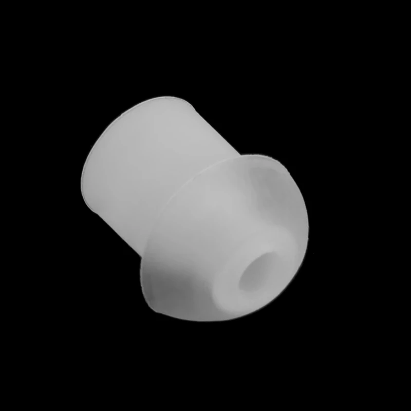 Reemplazo tapón oído tubo acústico bobina transparente para auricular Radio