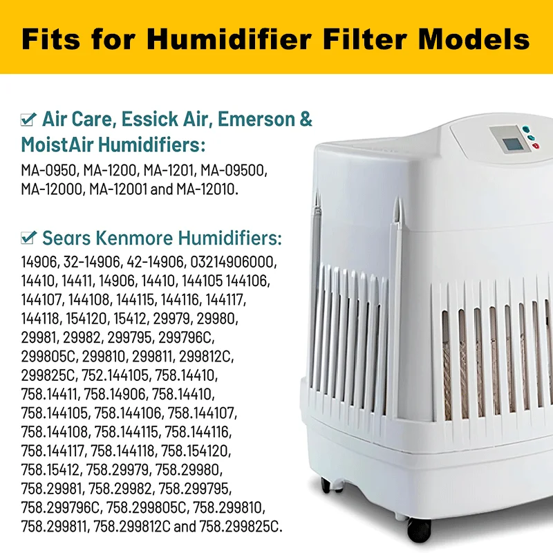 2 шт./упаковка, фитиль для увлажнителя воздуха Kenmore EF1 14906 42-14906 Emerson MAF1
