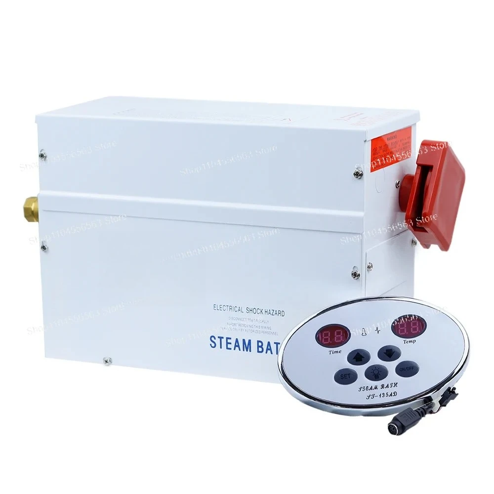 3KW 220V Sauna Steam Machine Spa Steam Generator Dry Streaming Furnace Wet Digital Controller Steamer ST-30