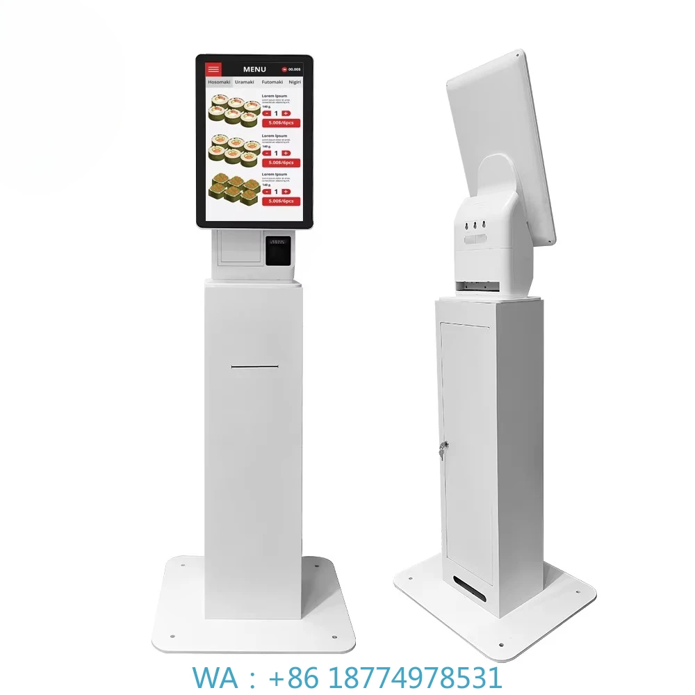 Kiosk with Query Function Service Equipment 21.5 Inch Interactive Self-Service Payment Vending Machine Touch Screen