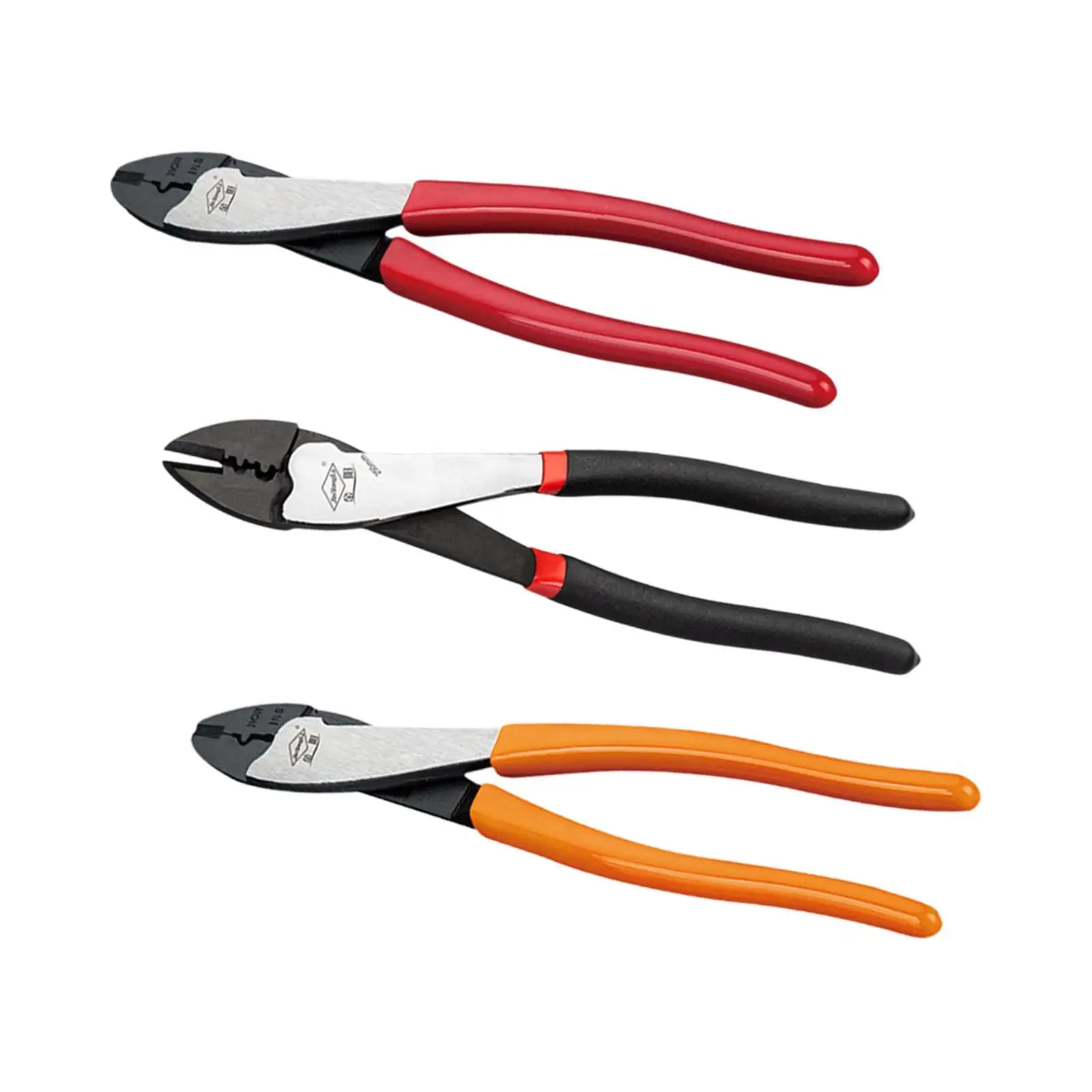 Wire Crimper Electricians Pliers Wire Cutter 10" Multifunctional Sturdy Comfortable Grip Professional Hand Tool Cable Crimper