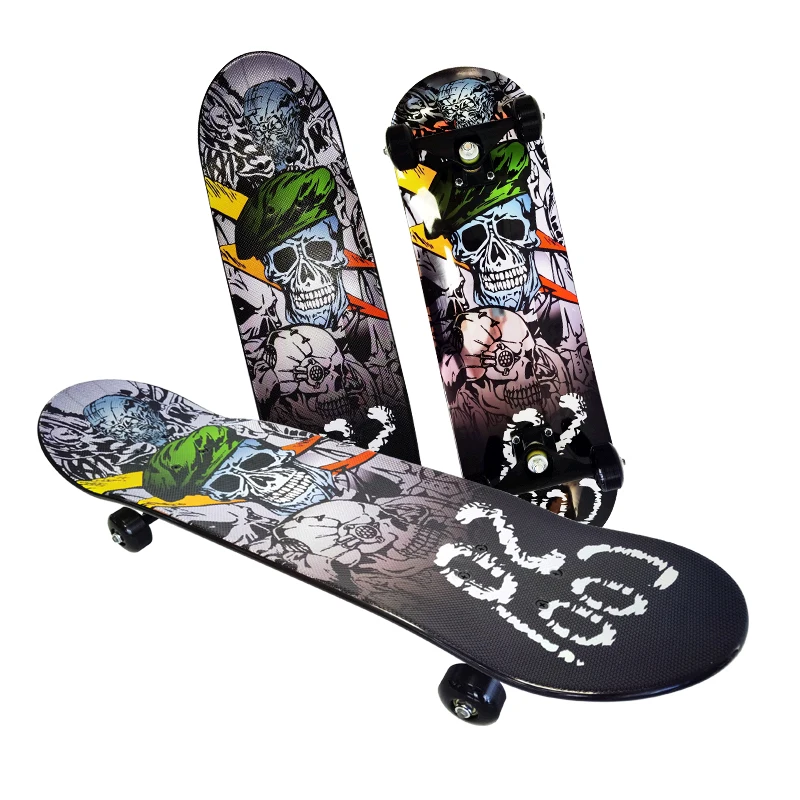 

Hot Sale Stock In Trade Skateboard Skate Board With Pu Wheels Custom Skateboard