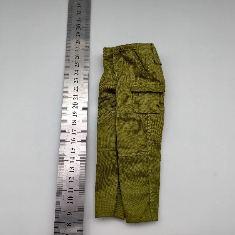 1/6 Schaal Mannelijke Soldaat Noord-Afrika Tactische Combat Broek WWII Militaire Broek Model voor 12 inch Actiefiguren Body Dolls