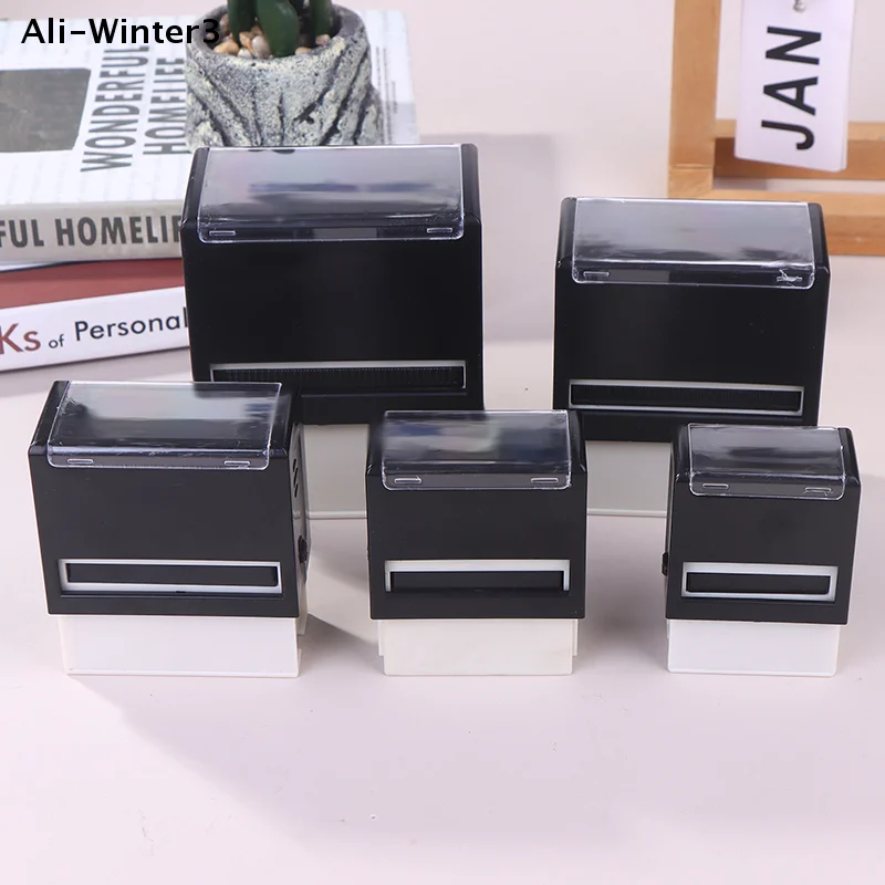 【WR】Selbstfärbender Stempel, personalisiertes selbstfärbendes Firmenadressen-Wachssiegel, Namensstempel, Kunsthandwerk, personalisierte Stempel