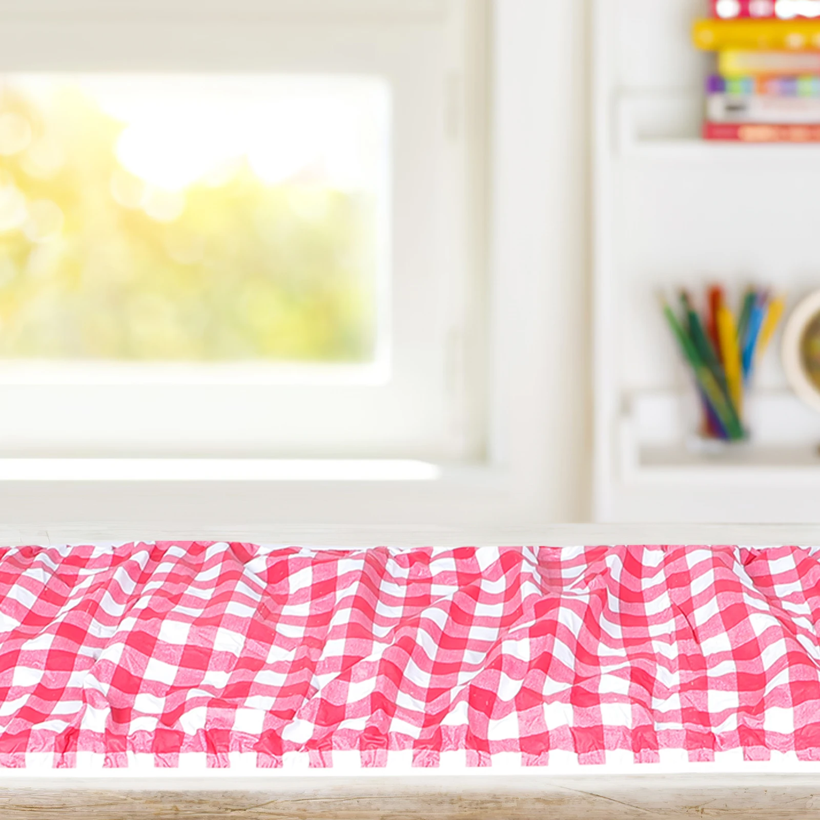 

Чехлы для стола для пикника, аксессуары для кемпинга, чехлы для скамейки, клетчатая скатерть, уличная ПВХ, износостойкость, легко чистится, защита пятен