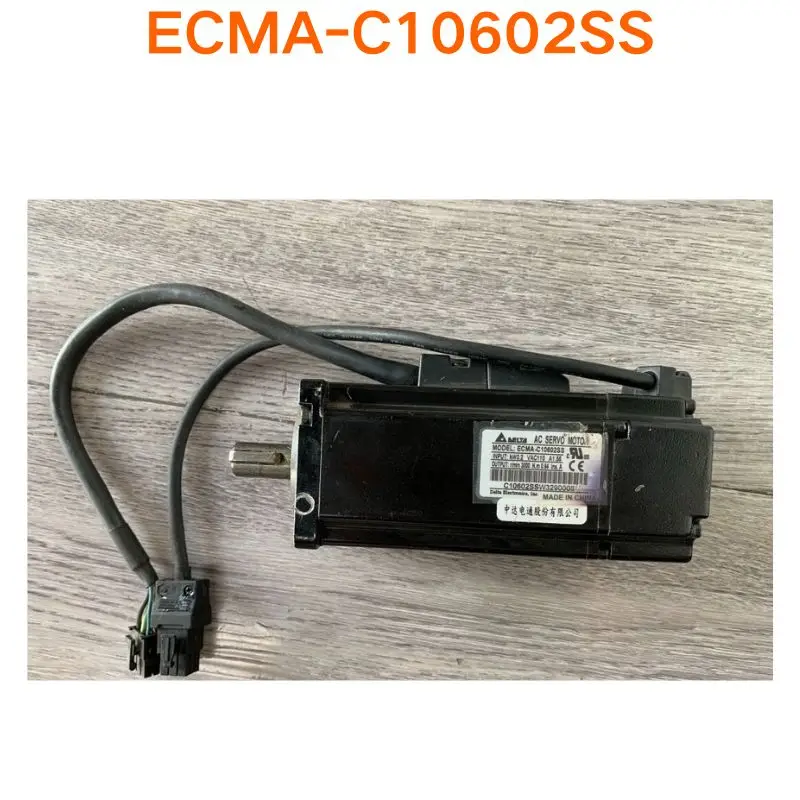 Second hand test OK ECMA-C10602SS servo motor