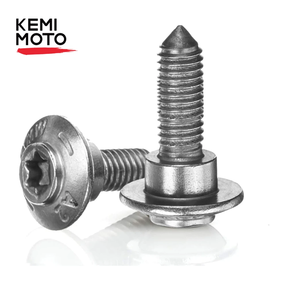 10pcs/50pcs M5 Screws For BMW R1200GS R1250GS ADV F850GS R1200 F700GS S1000RR S1000XR Fixing Stainless Steel Screw Nut Bolt