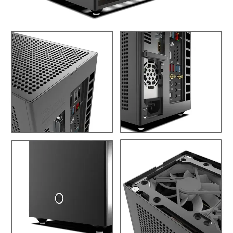 

Mini A24-V6 1.0 Dual-Slot Half-Height Single-Display 1U Power Supply Itx Chassis 5.38 L