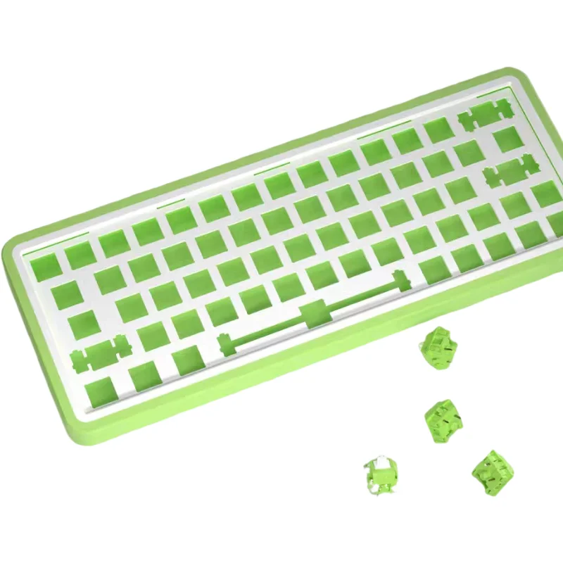 

DK68 Wireless Mechanical Keyboard Kit CNC Tri-Mode Acrylic Hot Swap RGB Gaming Keyboards Custom sandblast Accessory PC Gamer