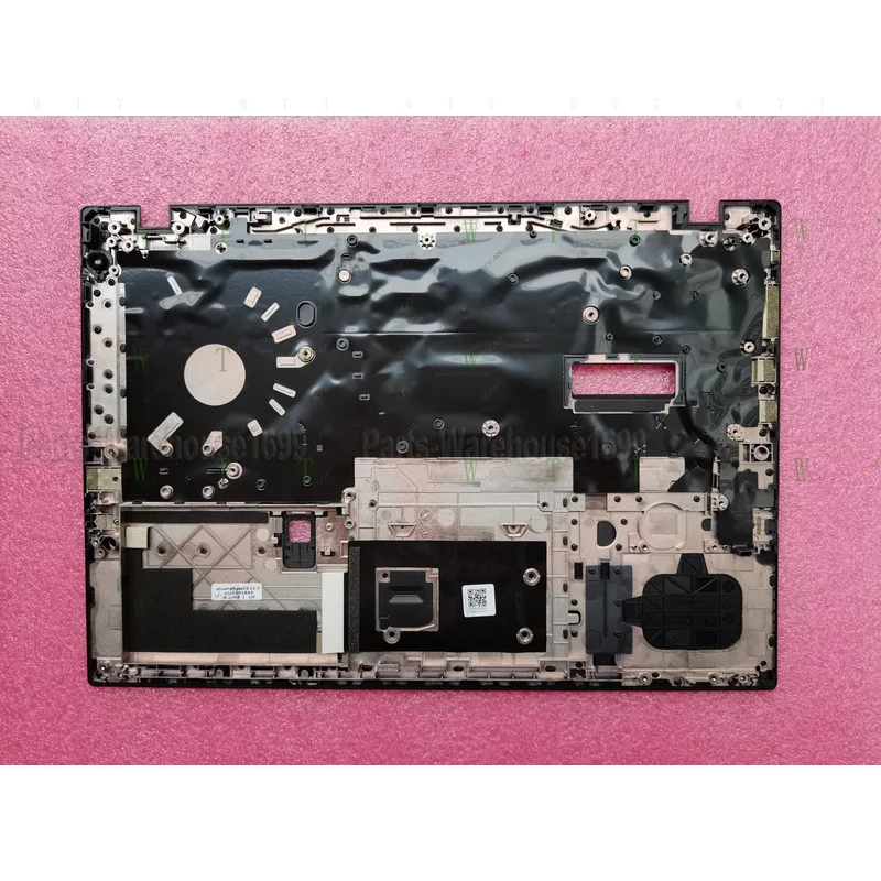 TTT  New for Thinkpad L490 Palmrest Cover Keyboard Fingerprint Hole 5CB0W74087