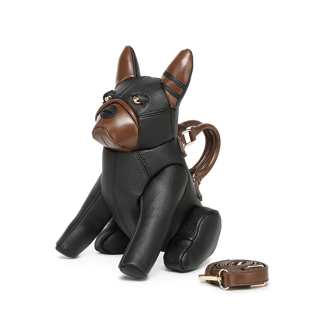 

Сумка-кроссбоди 2026: новая креативная сумка через плечо с животным принтом, нишевый дизайн, можно использовать как украшение, объемная форма