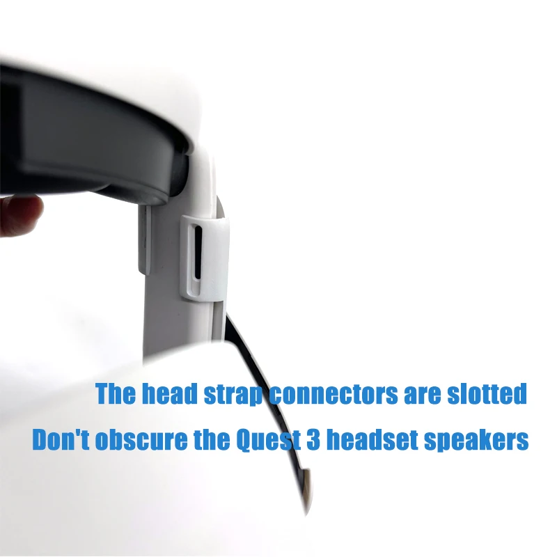 GOMRVR-Correia de cabeça ajustável para Oculus Quest 3, estojo de transporte, capa protetora de silicone, acessórios VR, conjunto de 6 peças