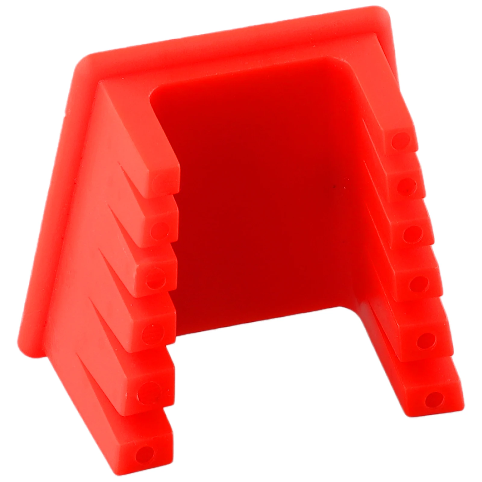 Imagem -02 - Suporte de Fio de Solda 2.5x2.2x1.4inch Plástico Vermelho para 30awg12awg Fio de Solda Estanho Leva Braçadeira