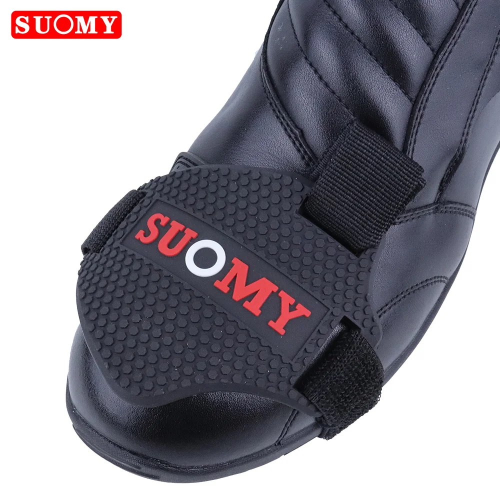 

Защитный резиновый чехол для мотоциклетной манетки, регулируемый противоскользящий накладка-защита для обуви, защита для мотоциклетных ботинок