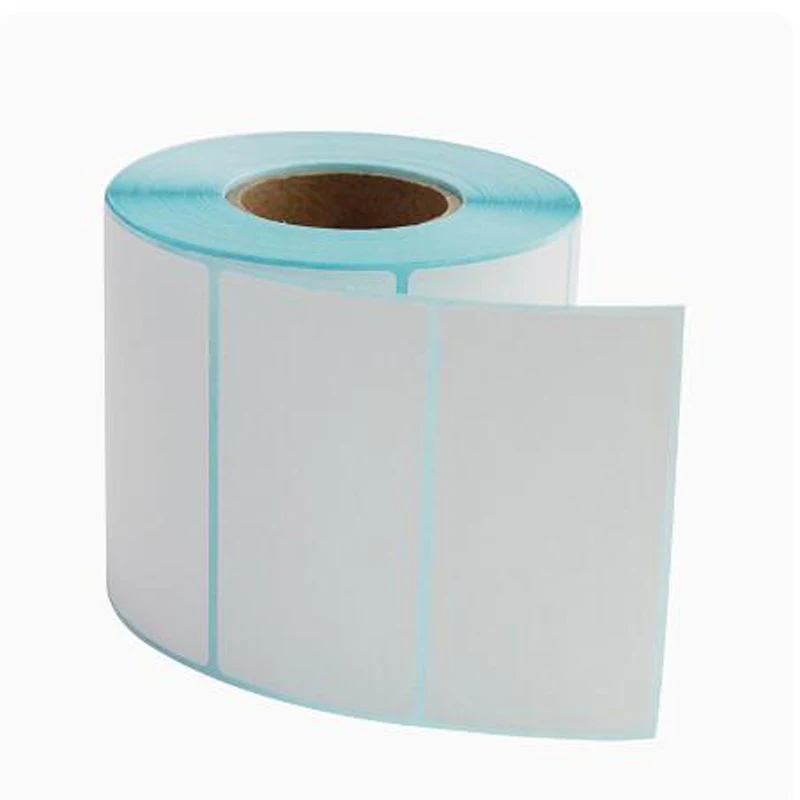 Label 80*40 mm 1000 Pcs/Roll Thermal Label Blank Label For Supermarket Logistics Barcode Price Label High Quality