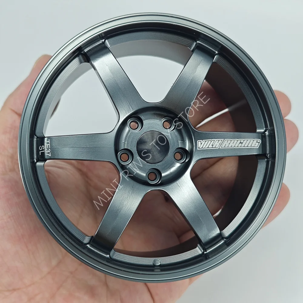 

New Precision 1:5 Scale Forged Aluminum Rims Miniatures 10 Cm Wheels Car Model Modified Ornament DIY Hobbyists Gift