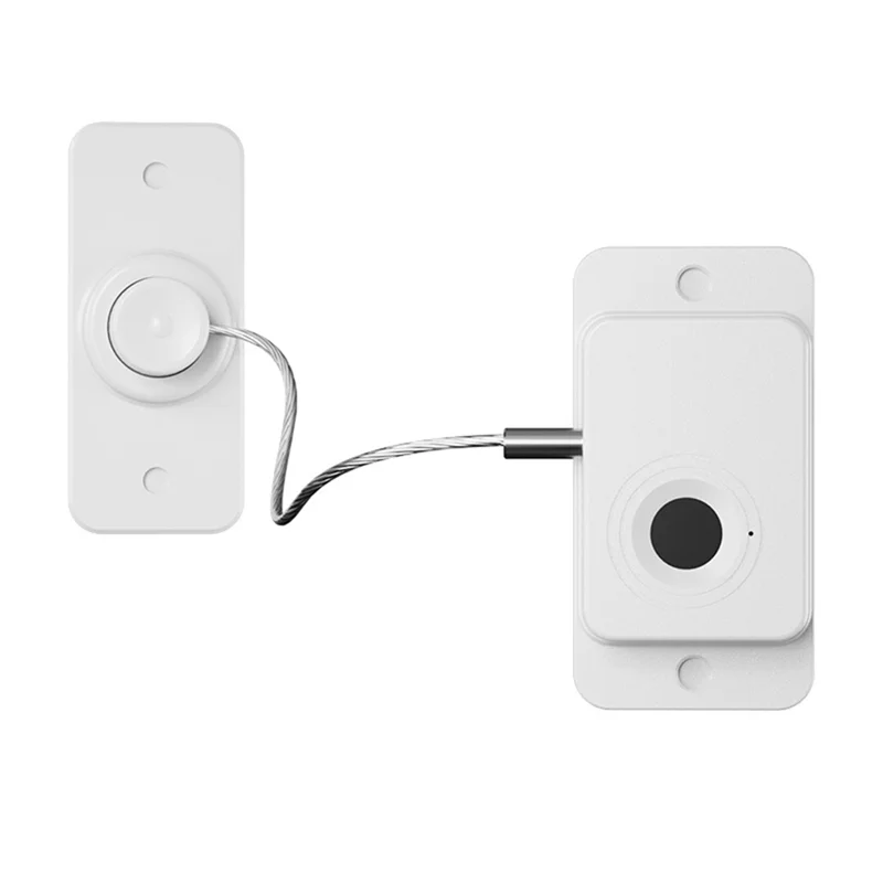 

FFYY-Smart Fingerprint Drawer Lock,Window Limit Lock Mailbox,Glass Cabinet,Refrigerator Cabinet,Wardrobe Shoe Cabinet White