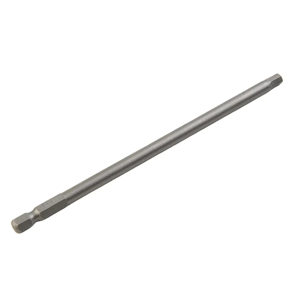 Sechskant-Schraubendreher-Bits, 4 Stück, Magnetkopf-Schraubendreher-Bits, hohe Qualität, 150 mm langer Schaft für 1/4 Sechskantantrieb (3/4/5/6 mm)