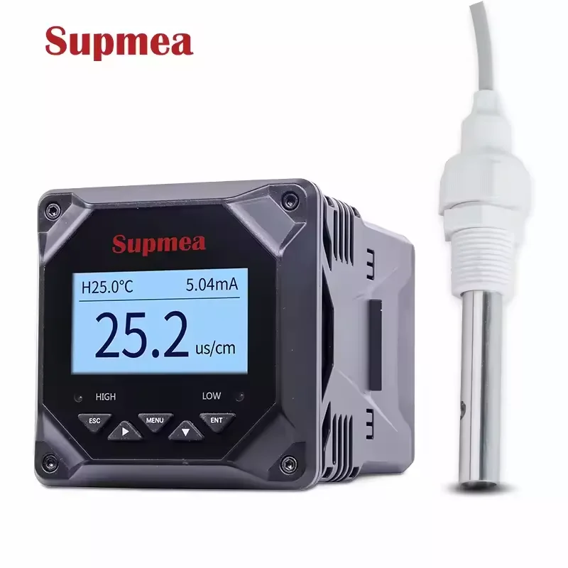 High Accuracy Industrial Probe Online Ec Controller EC Meter Conductivity Meter