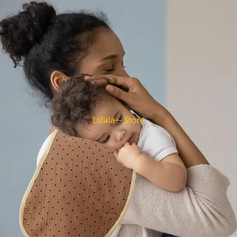 

Y4QA Детское полотенце для лица, детское банное полотенце, носовой платок, хлопковая ткань от отрыжки, мягкий абсорбент