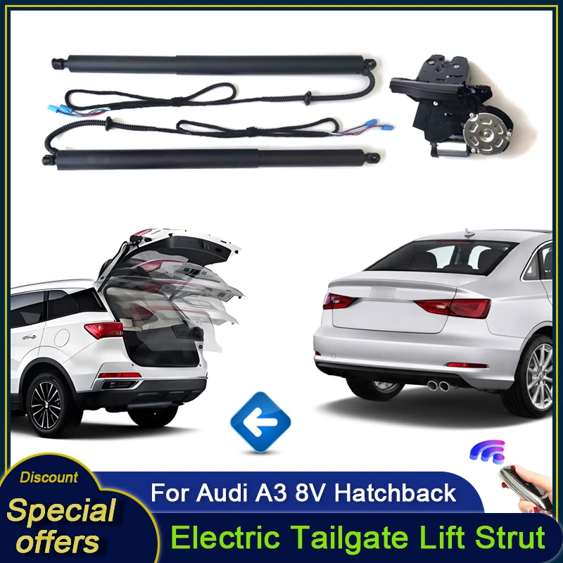 For Audi A3 8V Hatchback 2013~2024 Car Electric Tailgate Tail Gate Strut Vehicle Power Rear Door Lift System Kit for Trunk