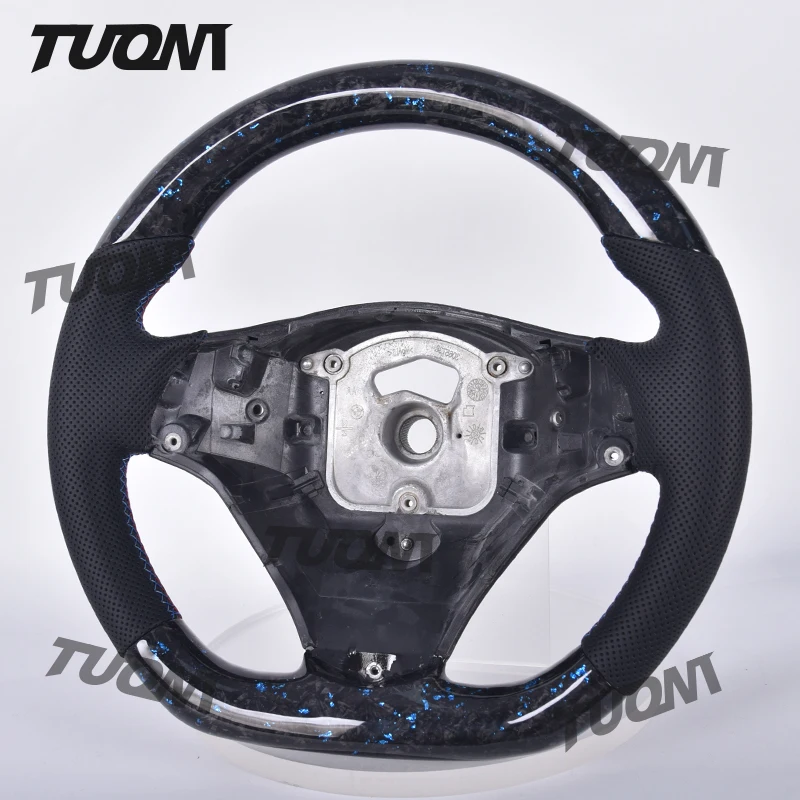 Forged Carbon Fiber Steering Wheel For BMW E46 M3 E38 E39 E83 E60 E70 E71 E72 E53 E89 E92 E93 E81 E87 E84 E82