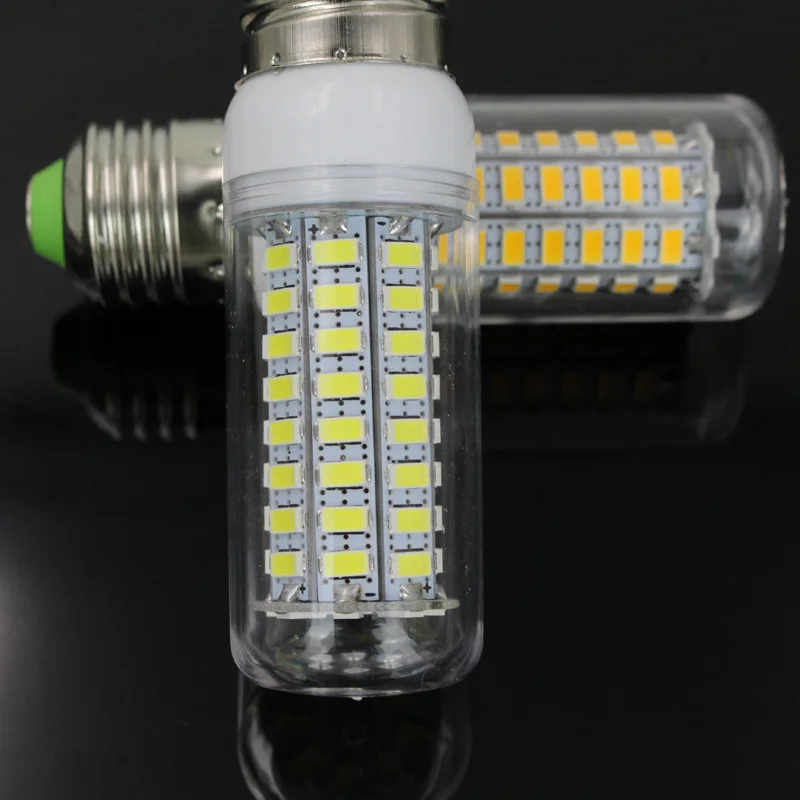 SMD 5730 Żarówka LED E27 E14 B22 GU10 LED Światło LED Lampa LED Lampada Ampułka 220V 12W 15W 18W 20W 25W Moc Led Świeca Światło Domowe