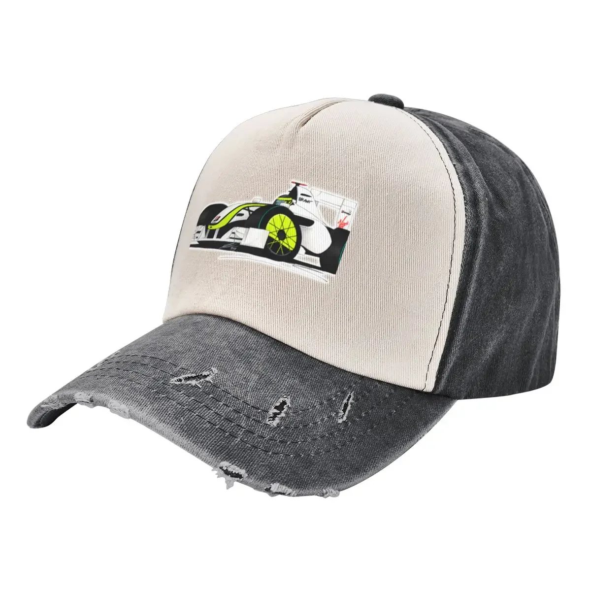 

F1 2009 - BrawnGP - Jenson Button Baseball Cap Gentleman Hat hiking hat Trucker Hat Sun Cap Women's Hats For The Sun Men's