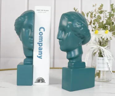 

Статуя американской богини, подставка для книг, греческая скульптура в скандинавском стиле, декоративный орнамент, подставка для книг в скандинавском стиле