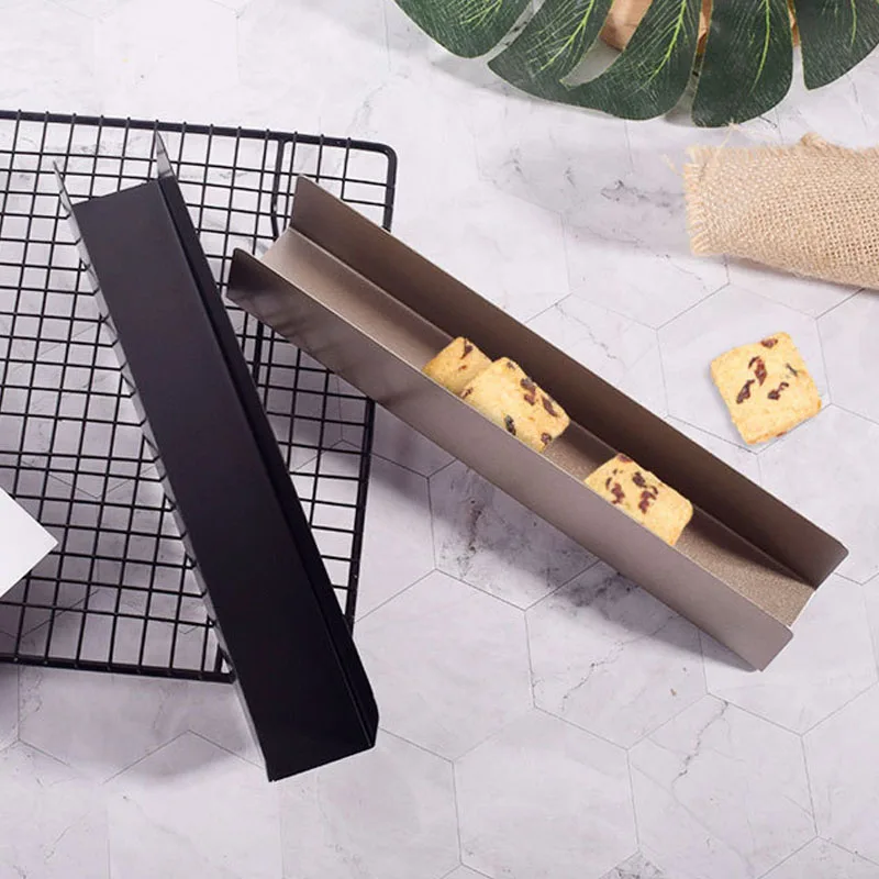 

U-shaped Non-stick Cookie Mold DIY Cranberry Cookies Mould Rectangle Carbon Steel Molds Cookie Stencil Tools Baking Supplies