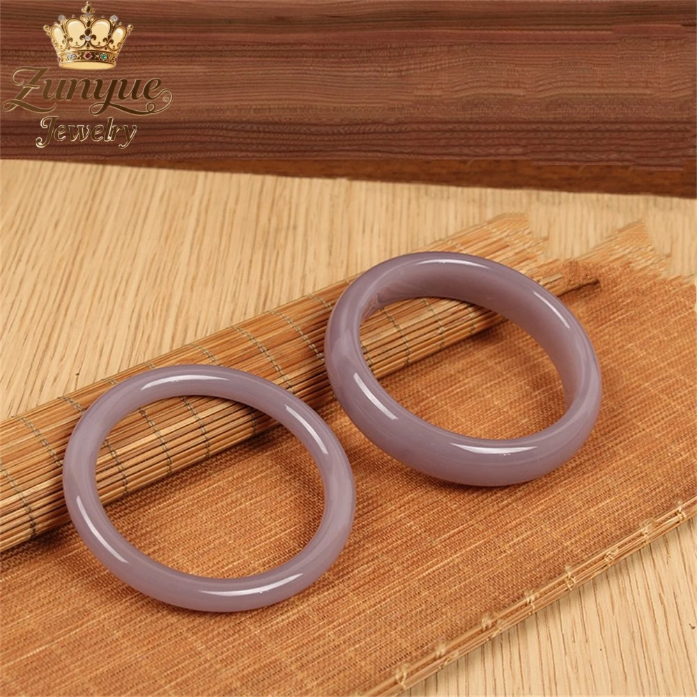 الدخان الأرجواني البنفسجي اليشم سوار مجوهرات فاخرة الجودة أفضل بيع الحرف اليدوية الأزياء والمجوهرات سحر رائعة هدية شعبية #1