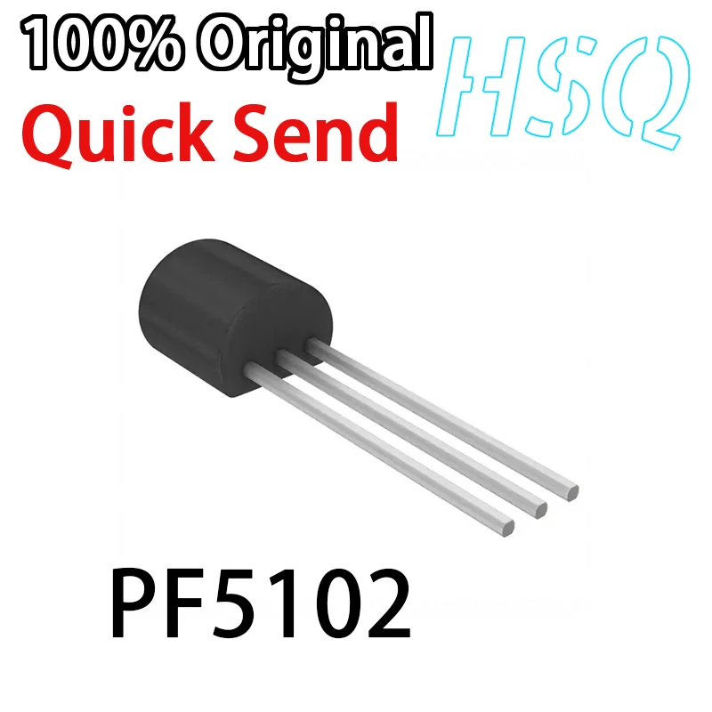 

5PCS New Original PF5102 5102 TO-92 N Channel JFET Field Effect Transistor Direct-plugged Triode