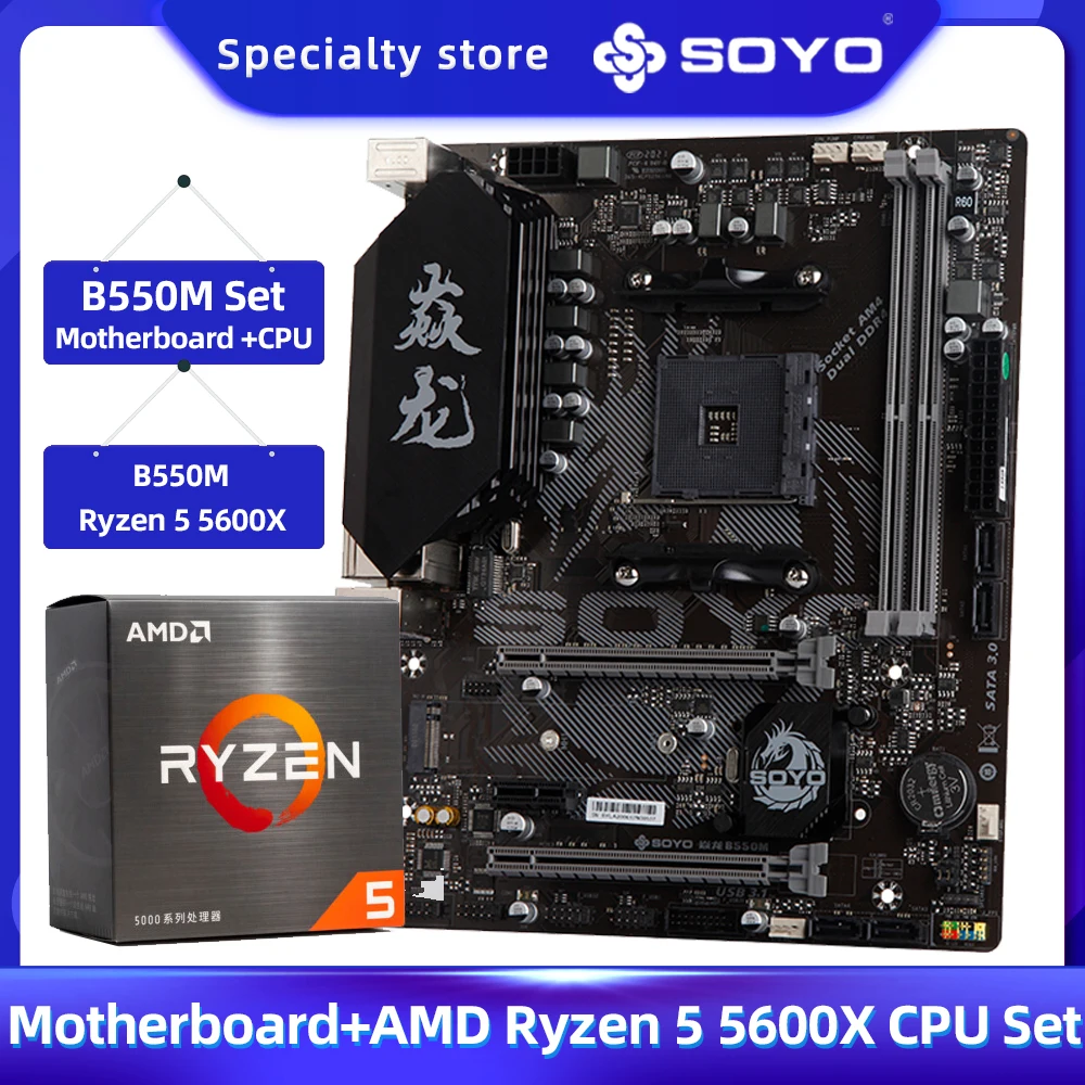 SOYO Monarch Dragon B550M: Uma Placa-mãe de Alto Desempenho para Jogos e Overclocking