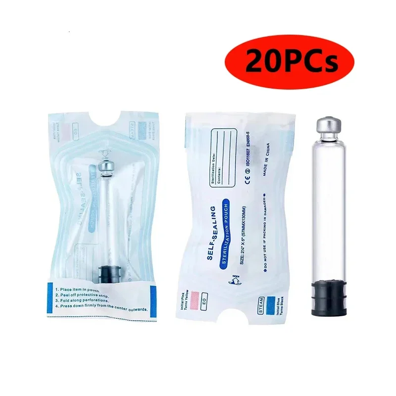 20pcs 3ml Cassette Insulin Bottle for Insulin Injection Pen Individual Packaging Medical Aesthetics Sterile Package medical