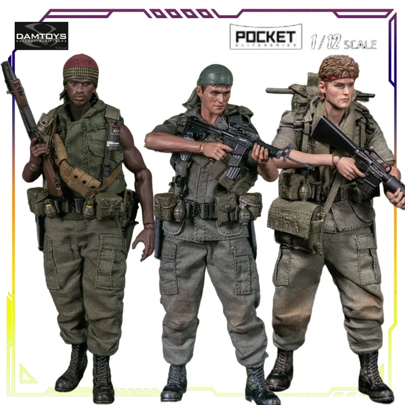 

DAMTOYS оригинальная 1/12 карманная элитная серия армии США 25-я пехотная дивизия аниме фигурка модель игрушки украшения подарки для мальчиков