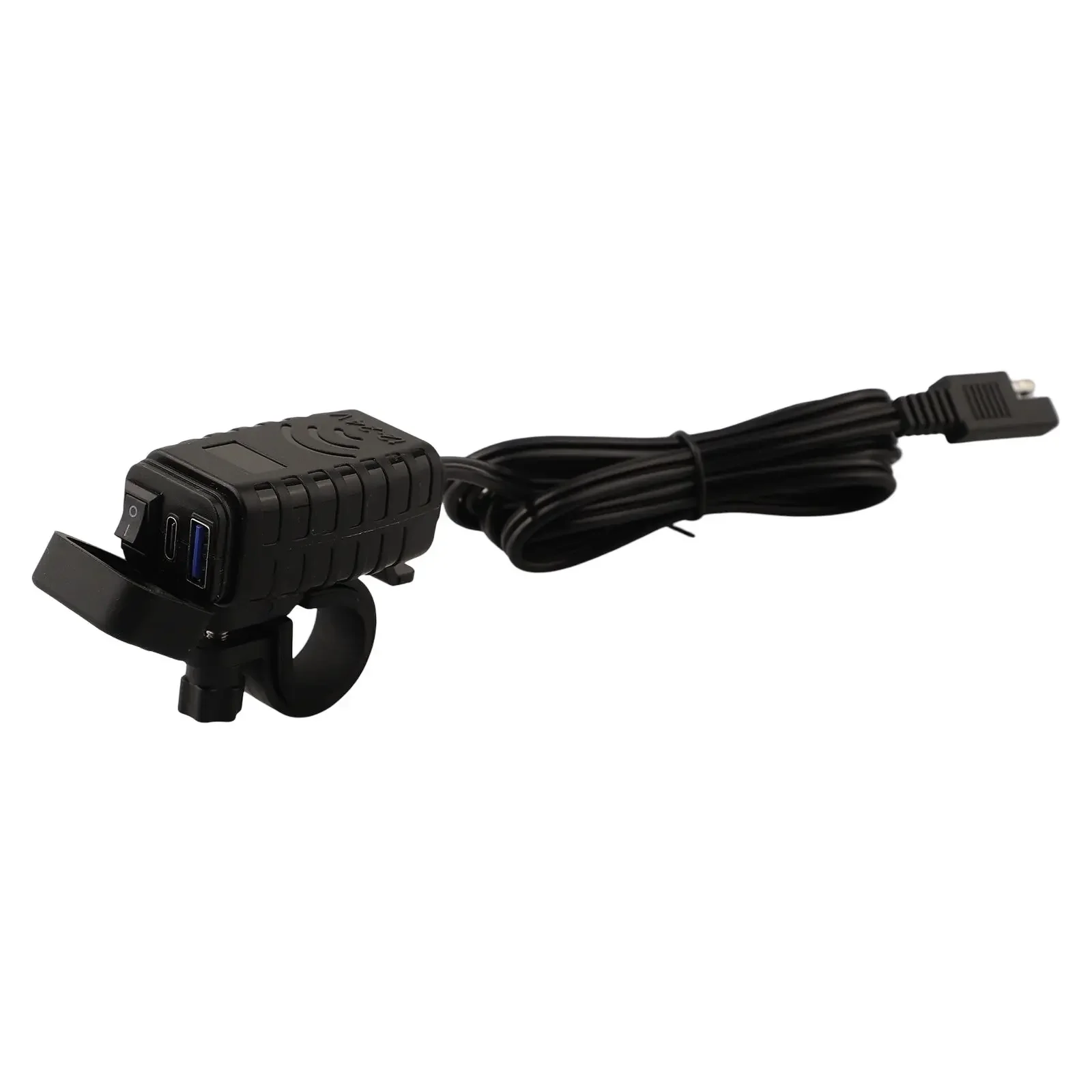 

Sleek Design Motorcycle Quick Charge Dual Port Adaptor Supporting For QC 3 0 With Comprehensive Safety Protections