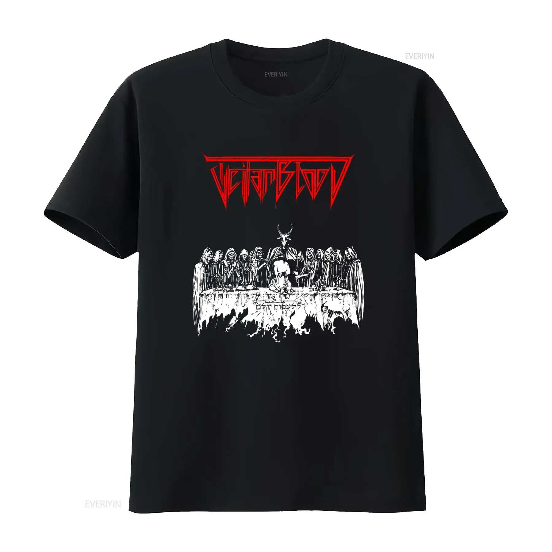 Camiseta Teitanblood Moonblood Beherit Sadogoat Katharsis Proclamation, camiseta vintage de banda de Heavy Metal, cómoda y lavada con gráfico