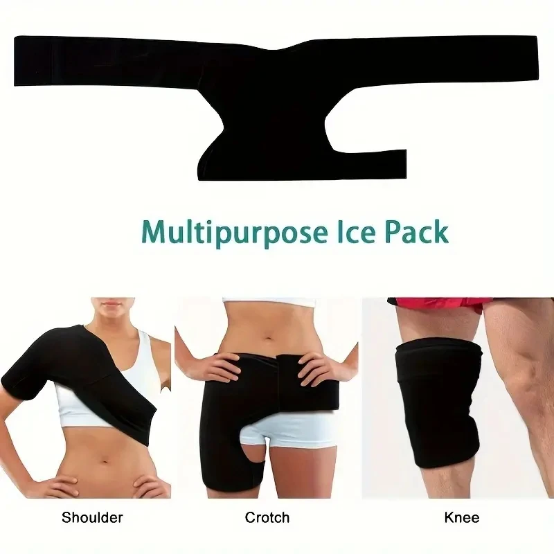 1PC Ice Shoulder Wrap, Multipurpose Ice Pack, Hip Knee Ice Pack-Adjustable And Firm Fit