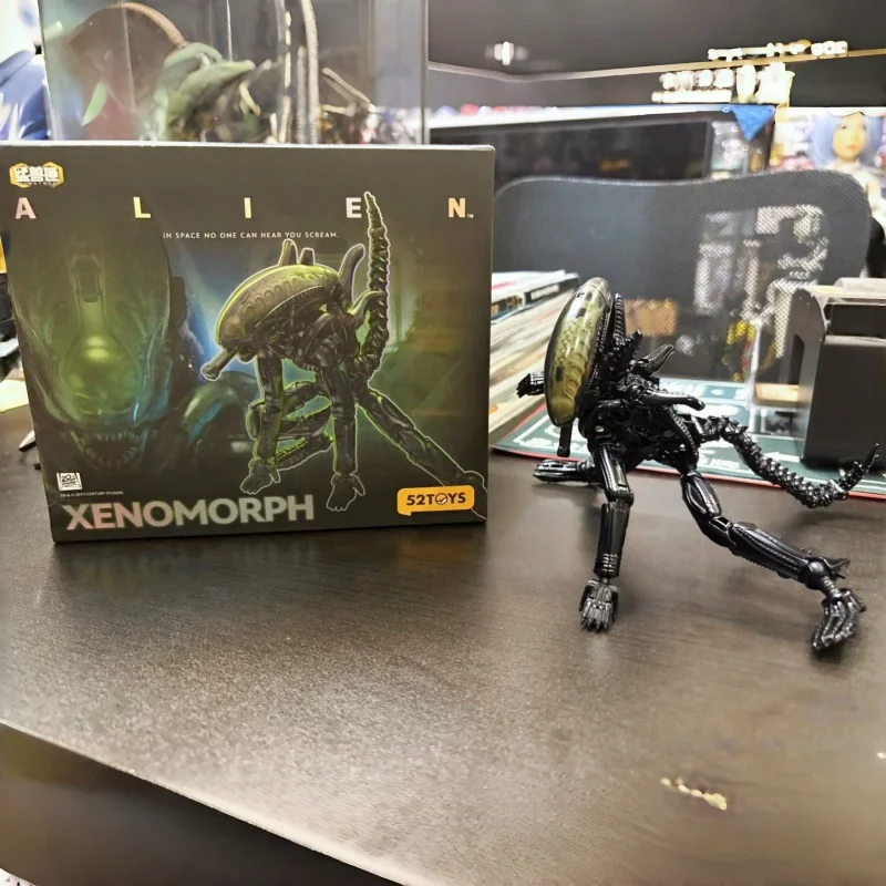 

High Quality Genuine 52toys Beastbox-Infinity Ib13 Xenomorph Alien 2.0 Model Toys Deformation Toy Animal Deformation Toys Gift