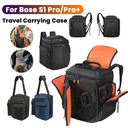 Mochila portátil para altavoz BT Bose S1 Pro/Pro +, bolsa de almacenamiento de altavoz inalámbrico transpirable, mochila de transporte de Audio de viaje